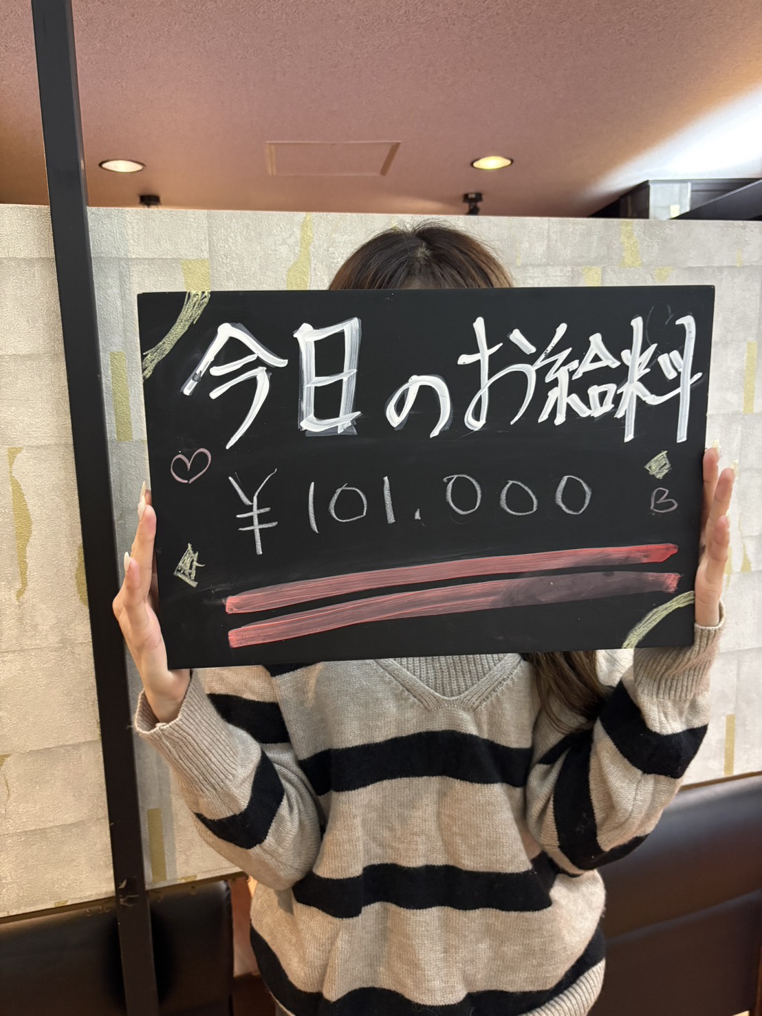 おんなのこの給料